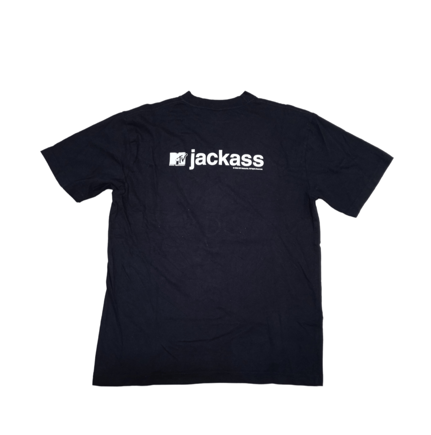 Mtv Vintage 00s MTV Jackass T-Shirt Size US M / EU 48-50 / 2 - 2 Thumbnail