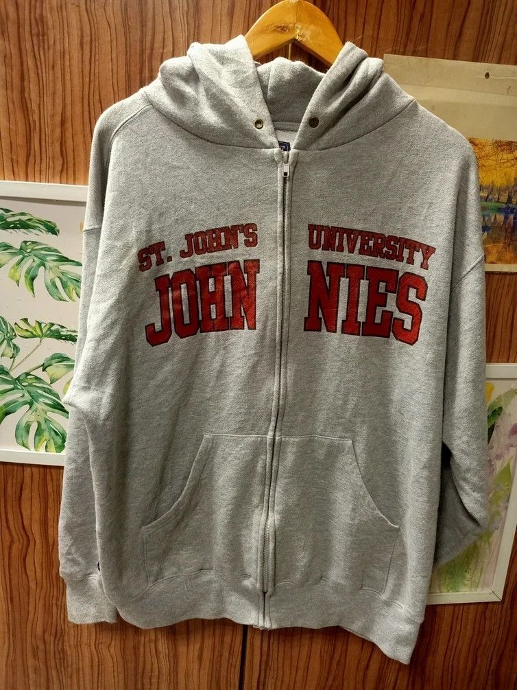 Jansport × Vintage vintage sweatshirt hoodie st john's university johnnies Size US M / EU 48-50 / 2 - 1 Thumbnail