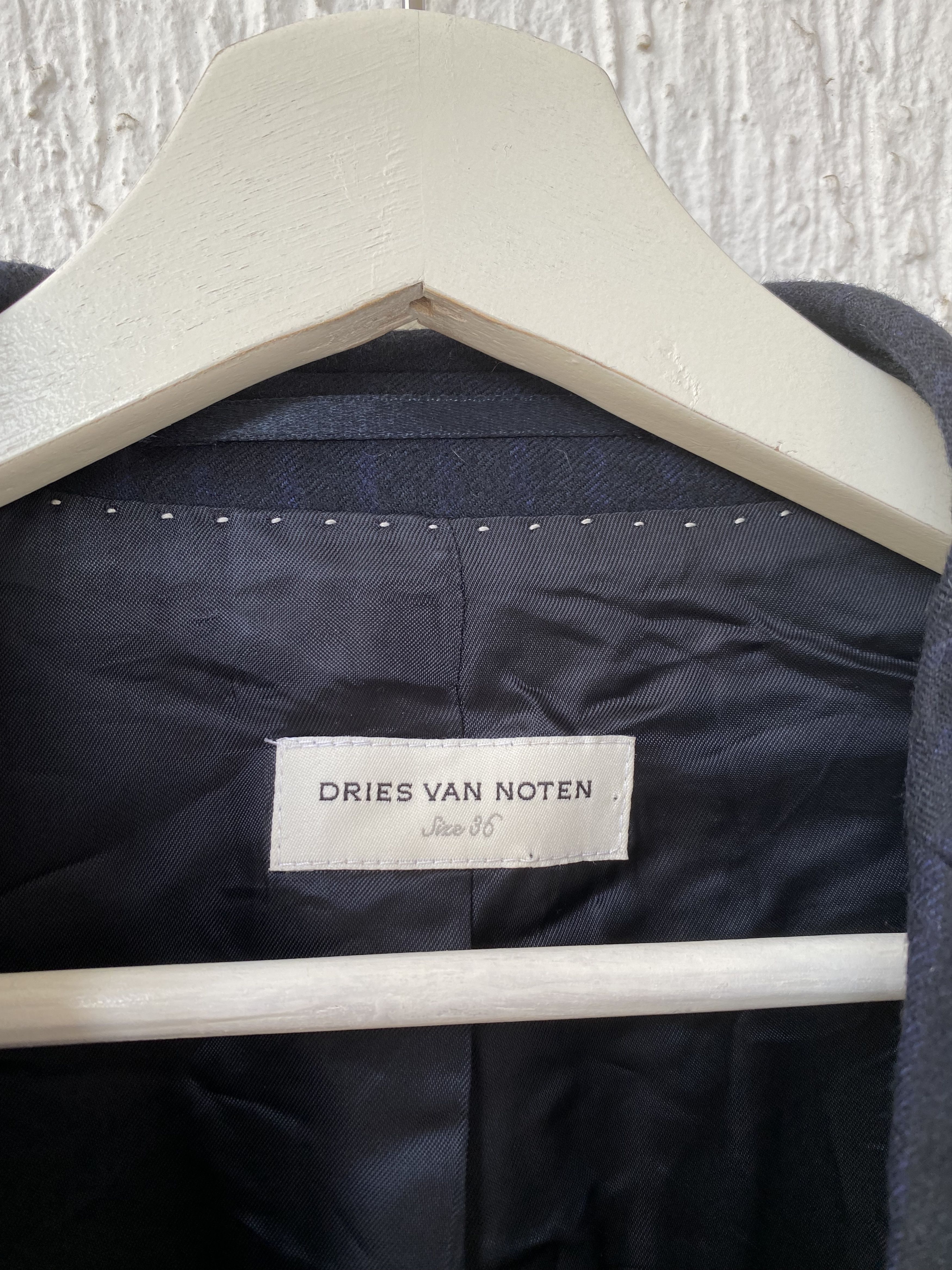 Dries Van Noten BNWOT optical illusion striped blazer Size US M / EU 48-50 / 2 - 4 Thumbnail