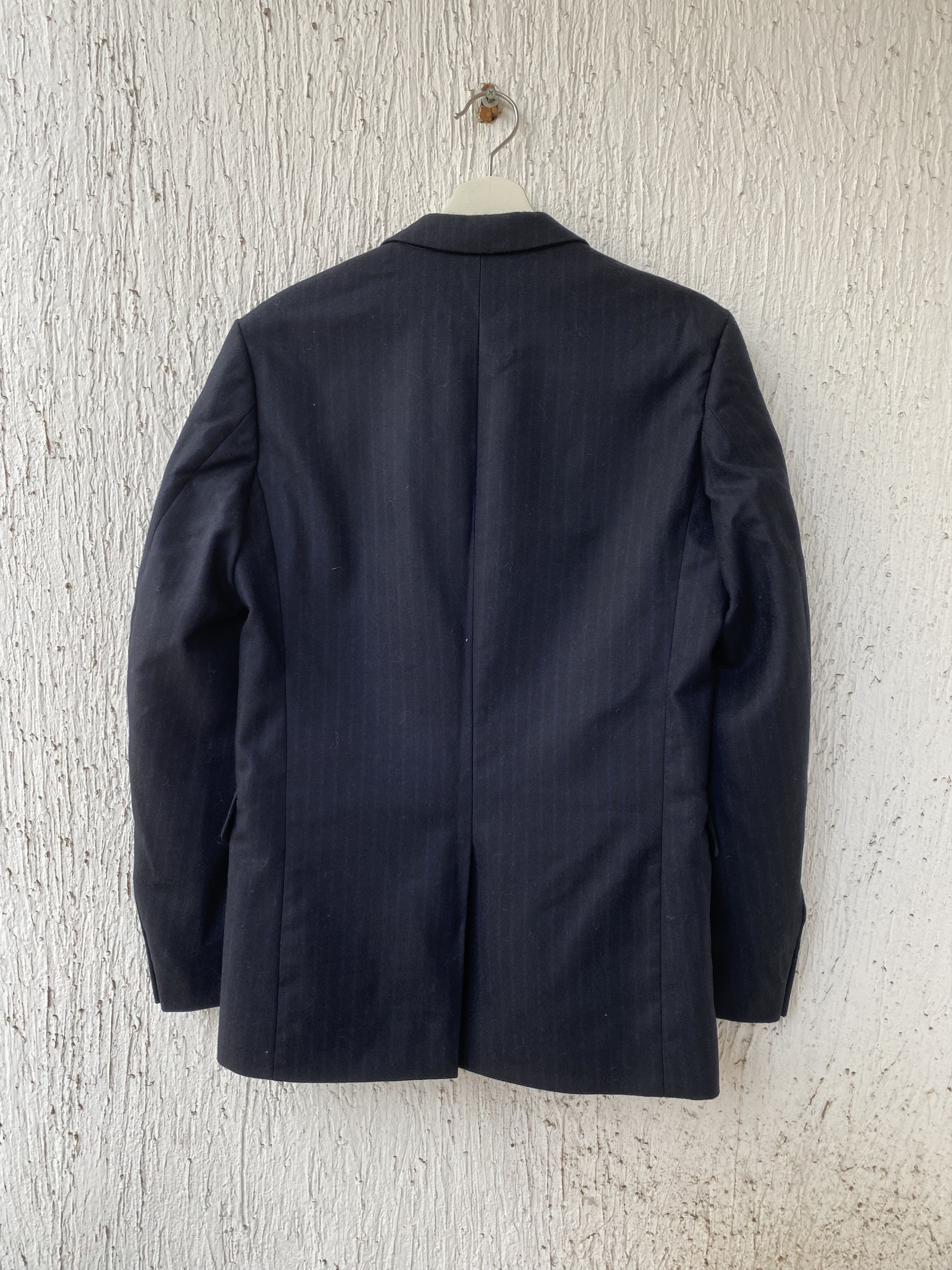 Dries Van Noten BNWOT optical illusion striped blazer Size US M / EU 48-50 / 2 - 6 Thumbnail