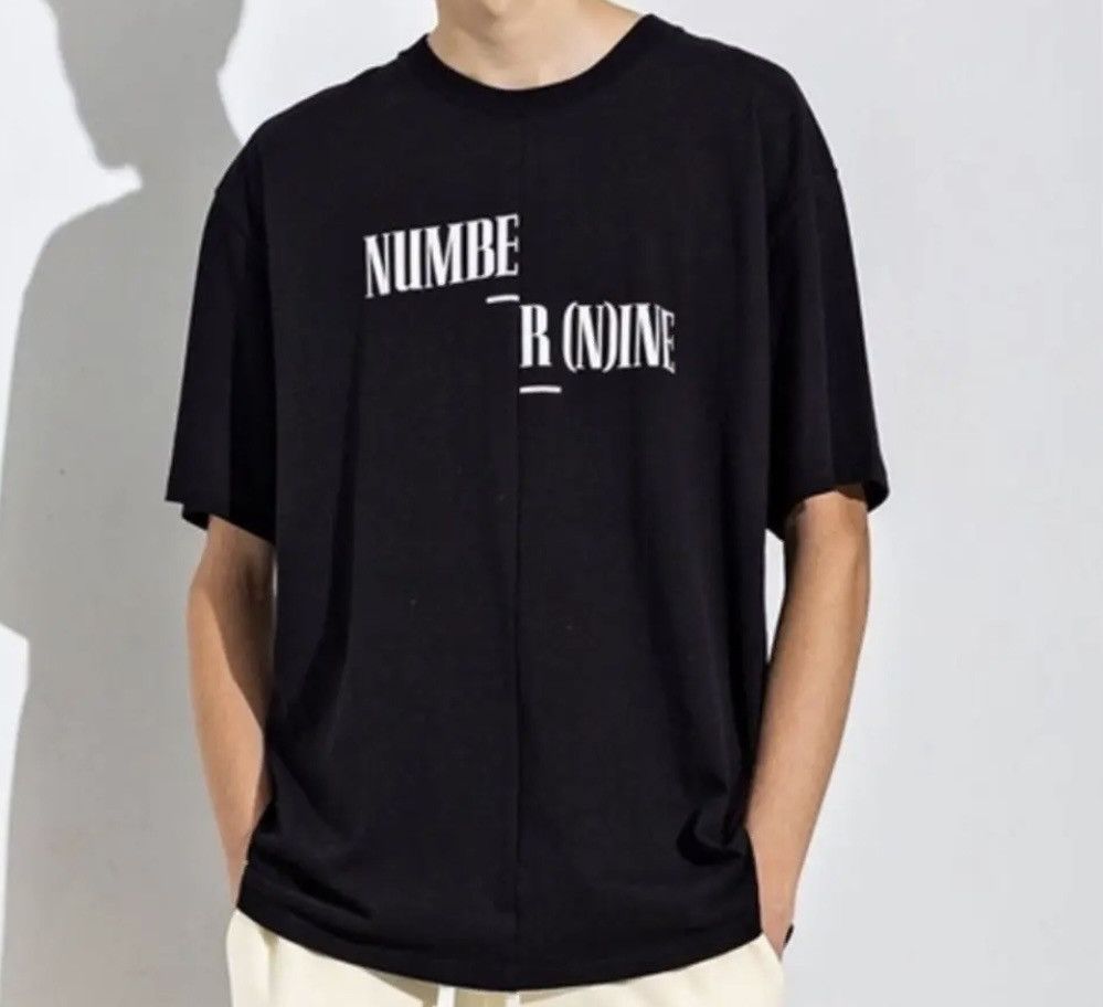 Number (N)ine number nine split T-shirt tee Size US XL / EU 56 / 4 - 1 Thumbnail