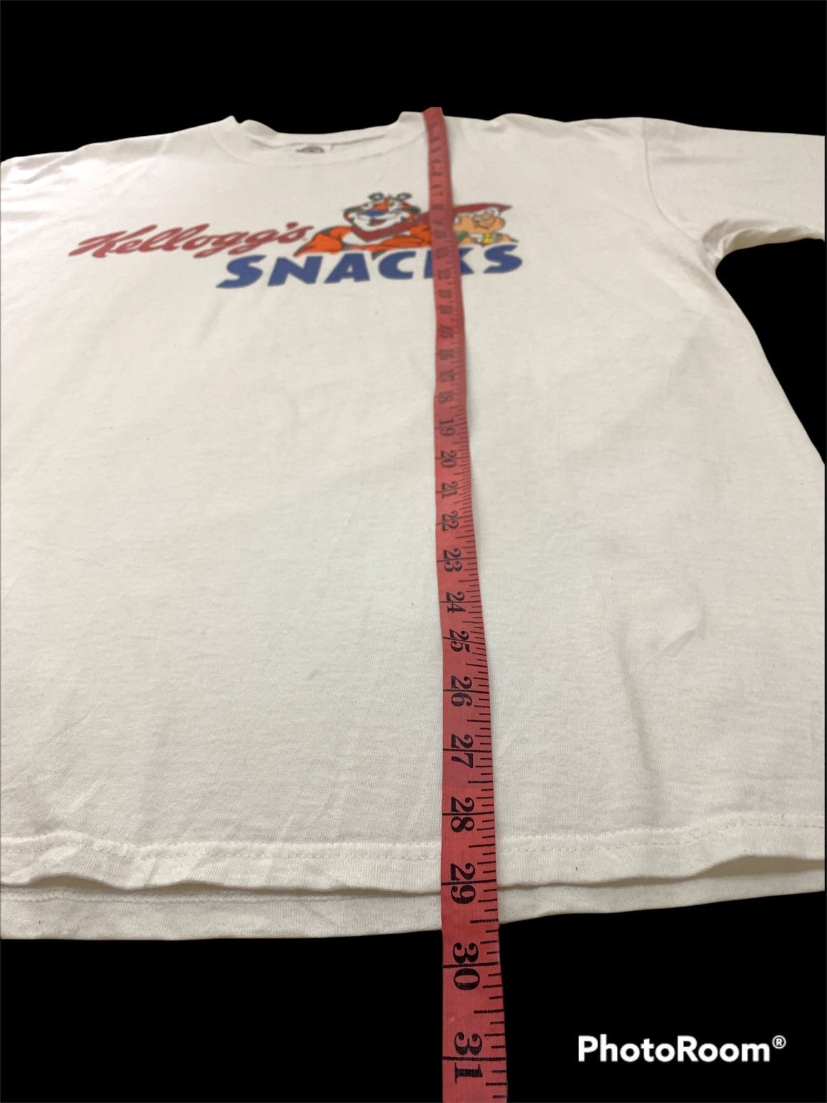 Vintage KELLOG'S SNACKS PROMO TEE SHIRT Size US XL / EU 56 / 4 - 3 Thumbnail