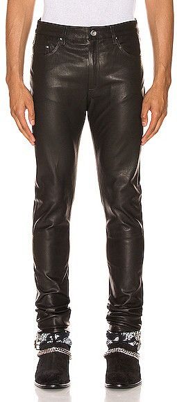 Amiri 4000$ Amiri Leather pants size 30 Size US 30 / EU 46 - 13 Thumbnail
