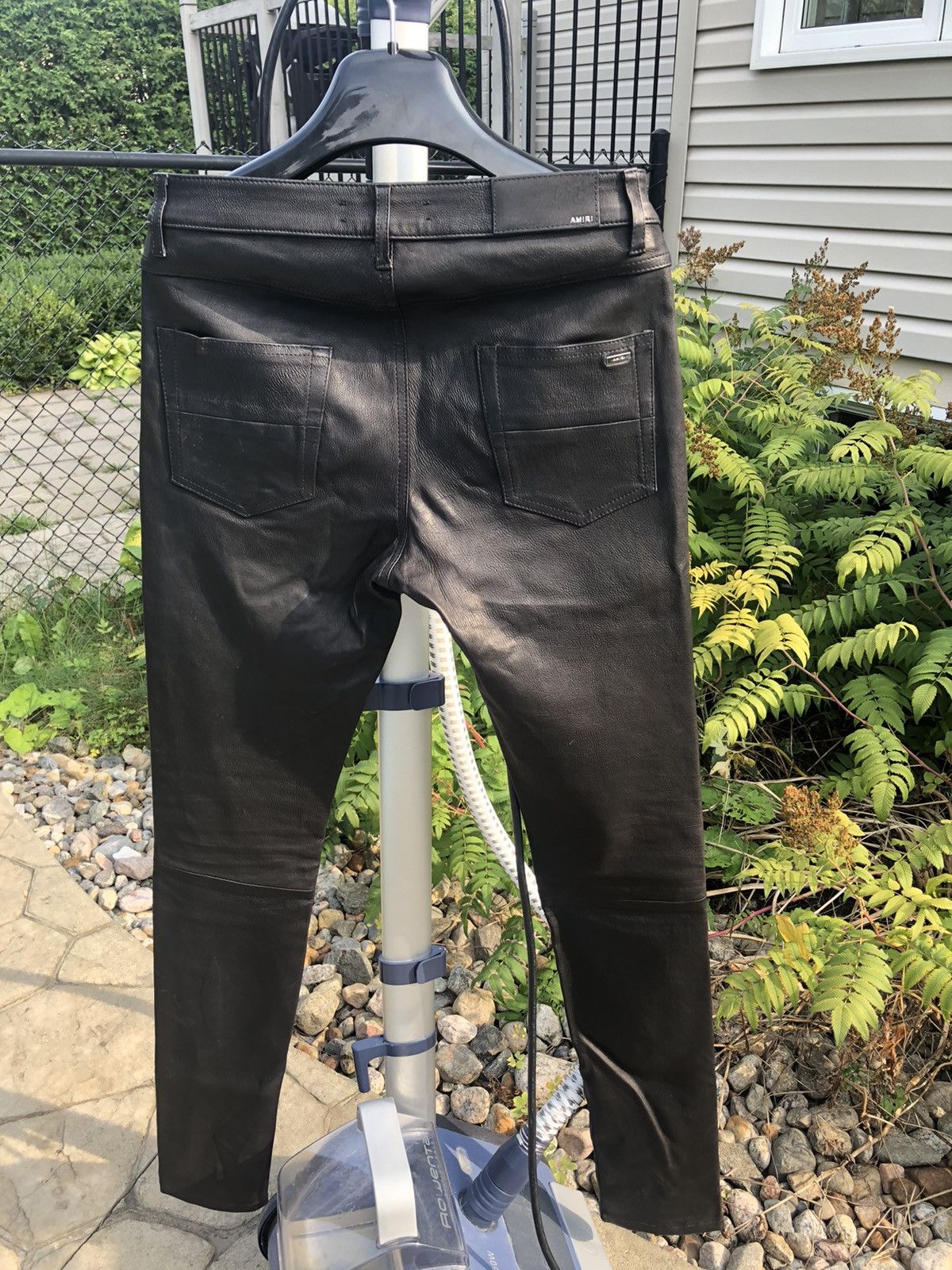 Amiri 4000$ Amiri Leather pants size 30 Size US 30 / EU 46 - 3 Thumbnail