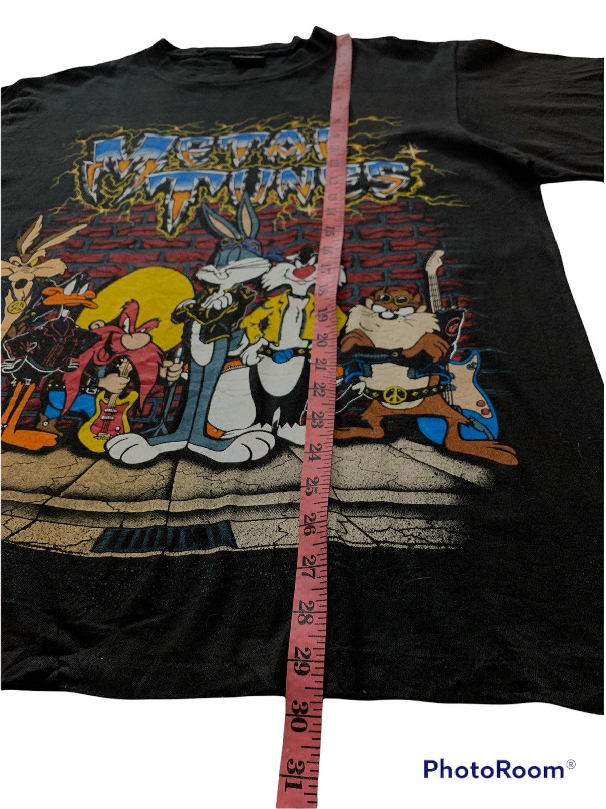 Vintage × Warner Bros METAL TUNES 1992 CHANGES SHIRT USA OVERPRINT Size US XL / EU 56 / 4 - 3 Thumbnail