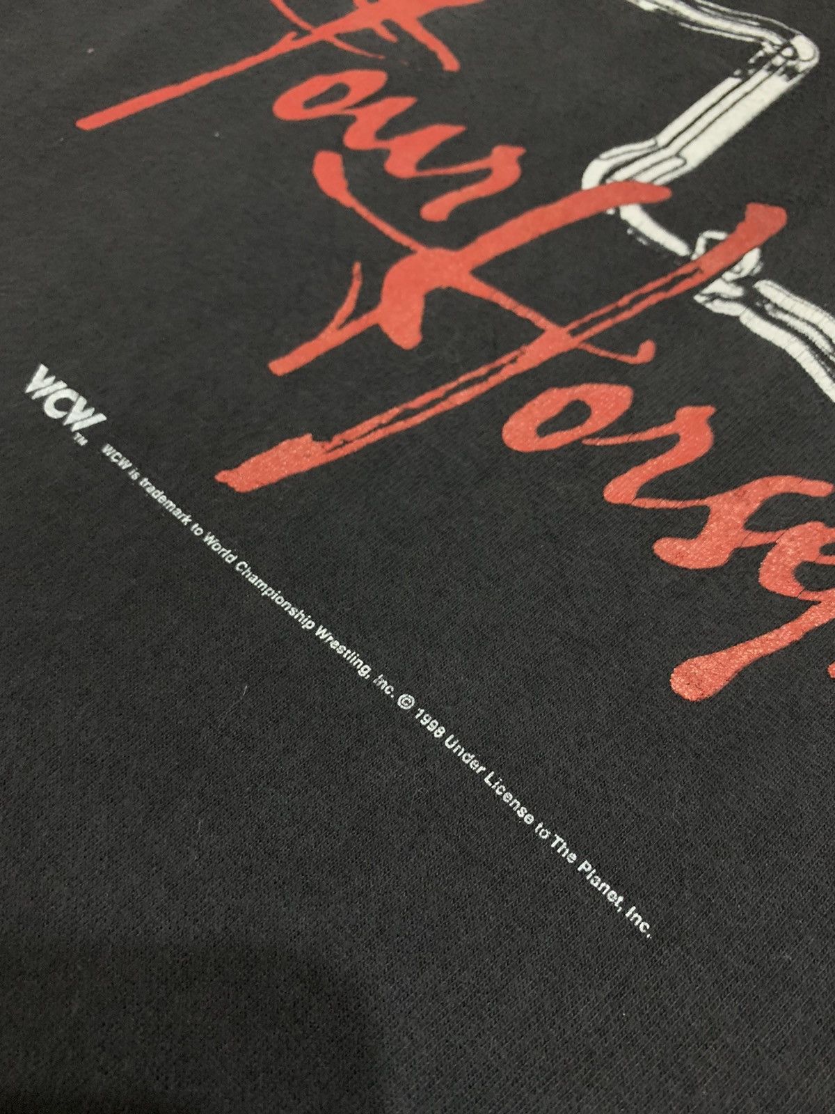 Vintage × WCW/nWo × WWF 1998 FOUR HORSEMEN WCW SHIRT FINAL INCARNATION WRESTLING Size US M / EU 48-50 / 2 - 4 Thumbnail