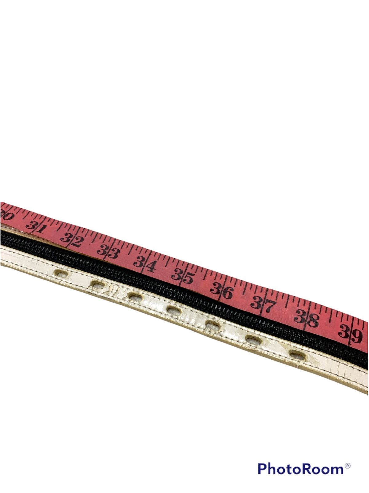 Japanese Brand SEGMENT RUPERT BONDAGE LEATHER BELT ZIPPER Size 32 - 7 Thumbnail