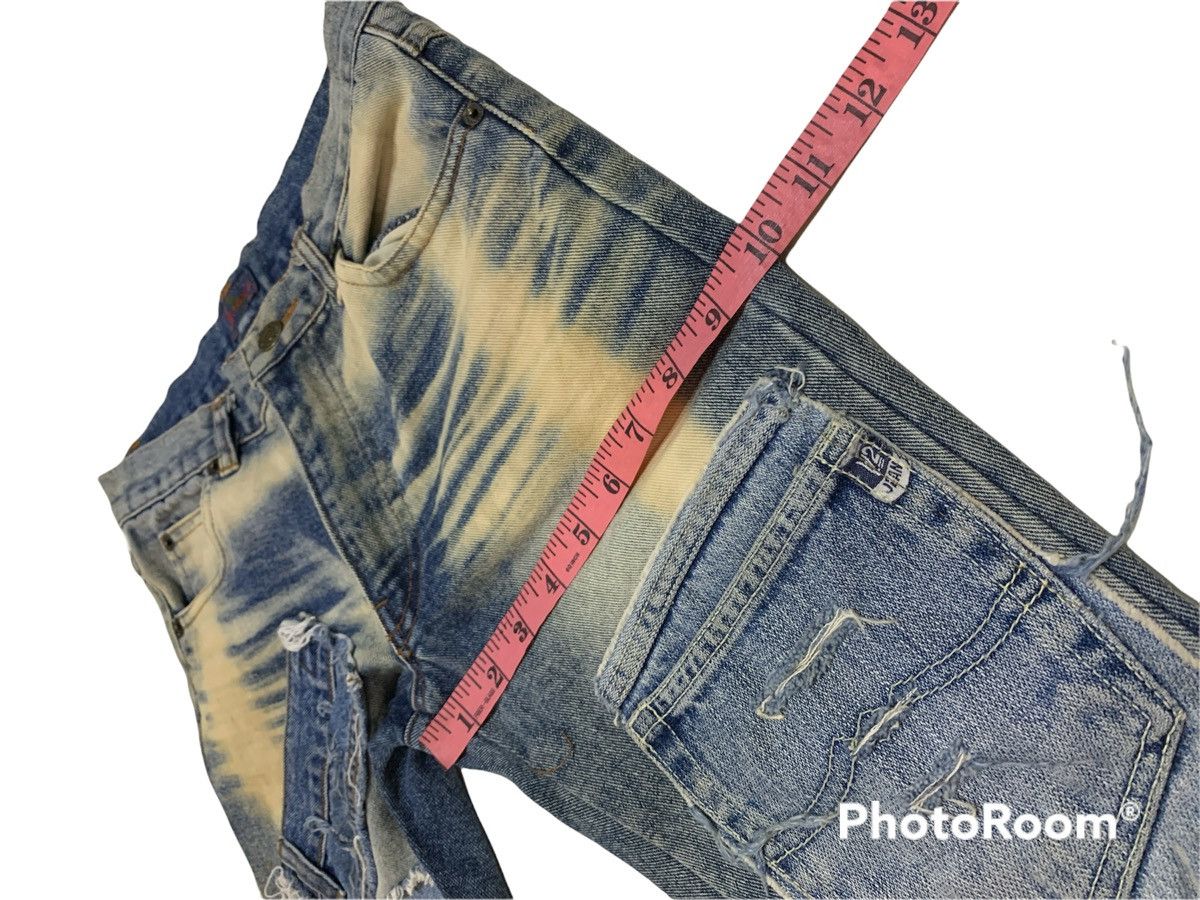 Japanese Brand MARAXIA DISTRESSED SASHIKO BORO PATCHES JEANS Size US 28 / EU 44 - 6 Thumbnail