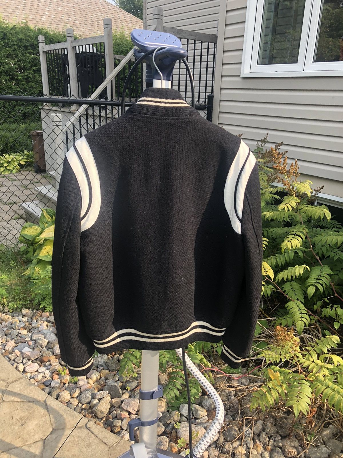 Hedi Slimane × Saint Laurent Paris Saint Laurent X Hedi slimane teddy bomber black jacket Size US S / EU 44-46 / 1 - 5 Thumbnail