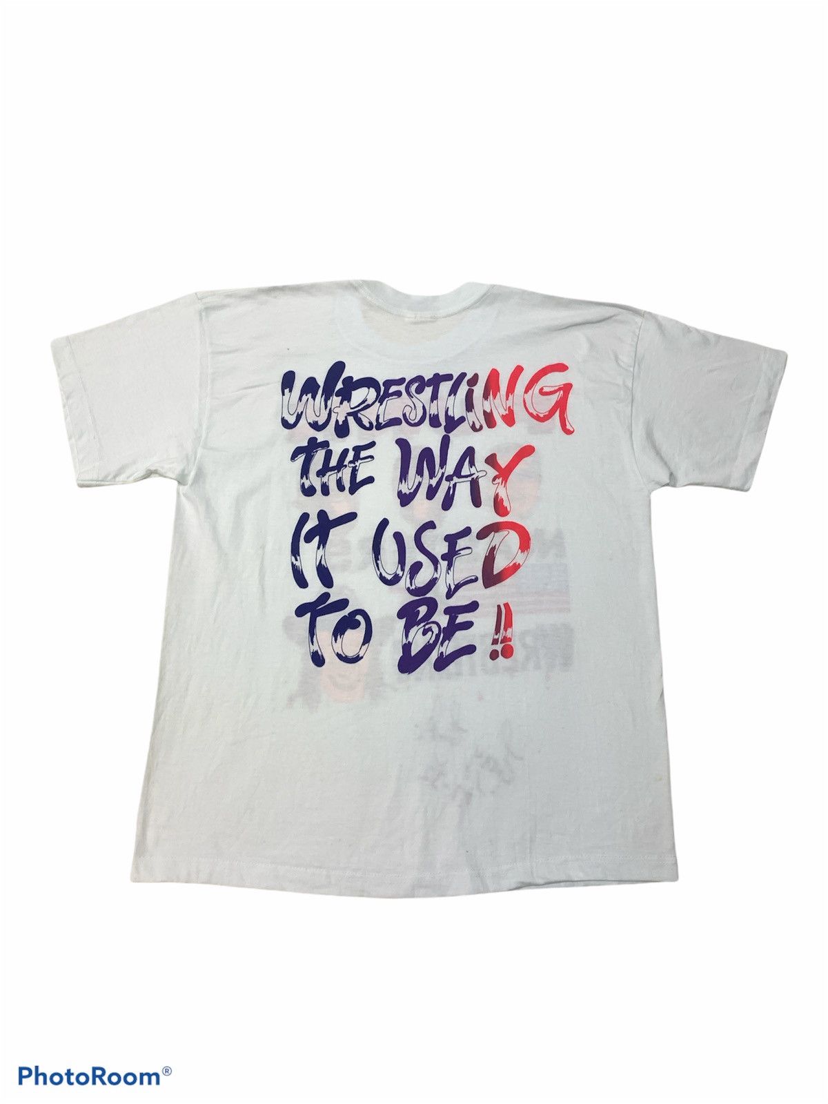 Vintage × WWE × WWF 1997 Terry Funk Masters Of Wrestling Shirt With Signature Size US XL / EU 56 / 4 - 2 Thumbnail
