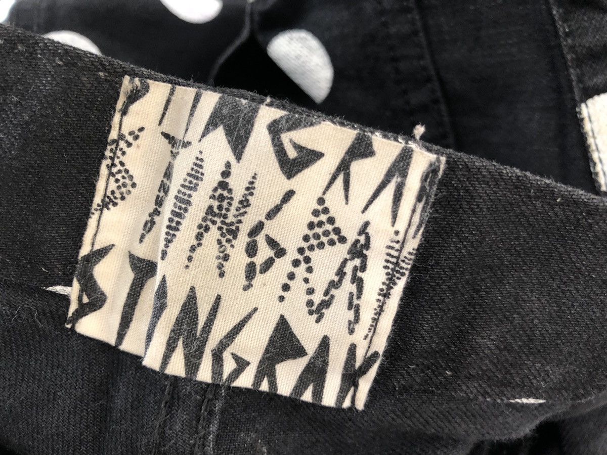 Vintage Sting Ray Made in Japan Polka Dot Black Skinny Pant Size US 31 - 23 Thumbnail