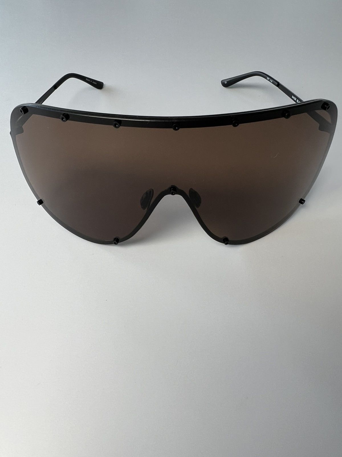 Rick Owens Rick Owens Mask Shiled Sunglasses Size ONE SIZE - 3 Thumbnail