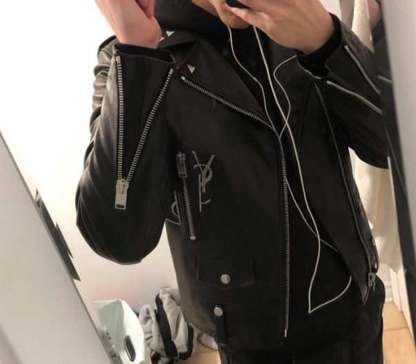 Hedi Slimane × Saint Laurent Paris Saint Laurent YSL L01 Leather jacket size 46 Size US S / EU 44-46 / 1 - 17 Thumbnail