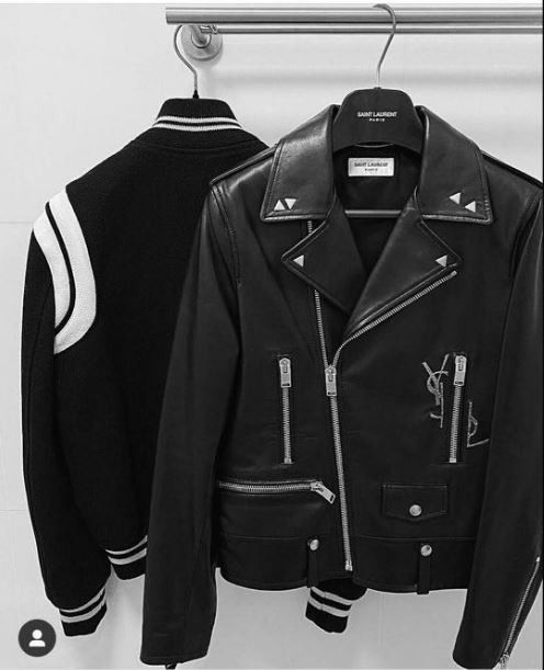 Hedi Slimane × Saint Laurent Paris Saint Laurent YSL L01 Leather jacket size 46 Size US S / EU 44-46 / 1 - 16 Thumbnail