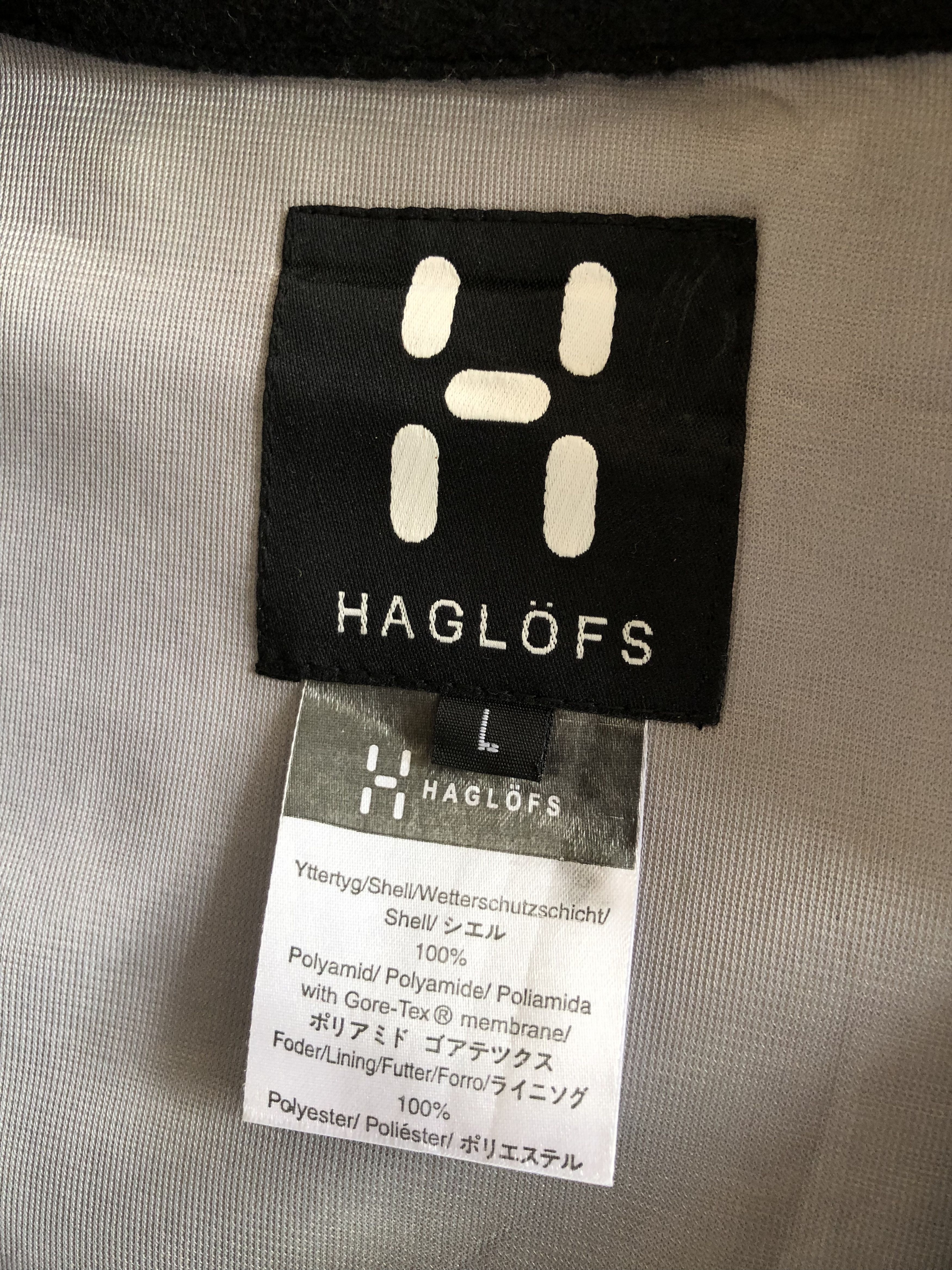 Goretex × Haglofs HAGLOFS GORETEX POLYAMID JACKET Size US L / EU 52-54 / 3 - 7 Thumbnail