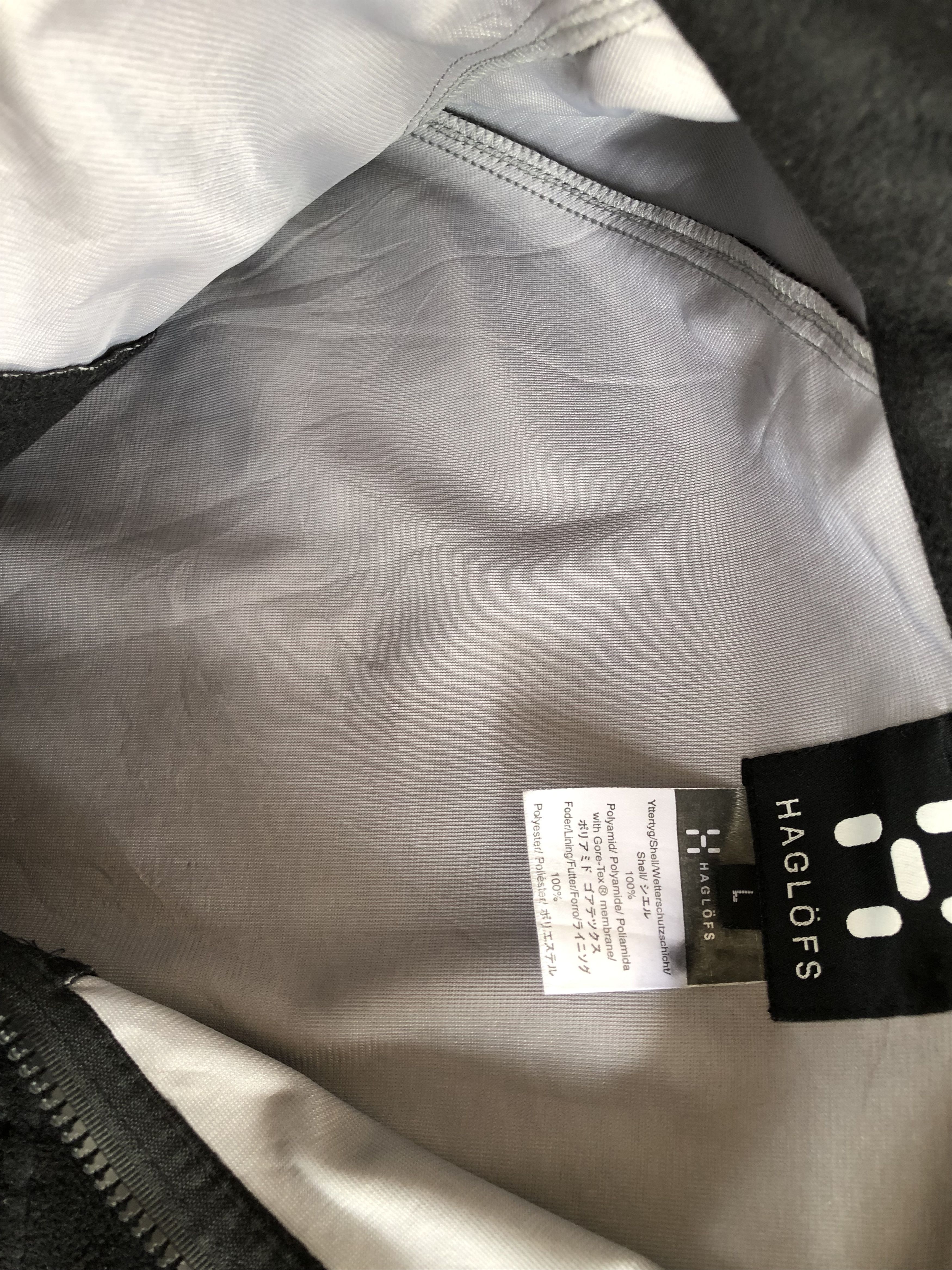 Goretex × Haglofs HAGLOFS GORETEX POLYAMID JACKET Size US L / EU 52-54 / 3 - 8 Thumbnail