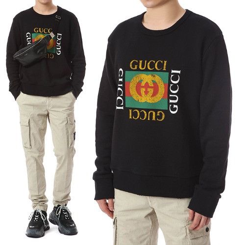 Gucci Gucci logo sweater size small Size US S / EU 44-46 / 1 - 16 Thumbnail