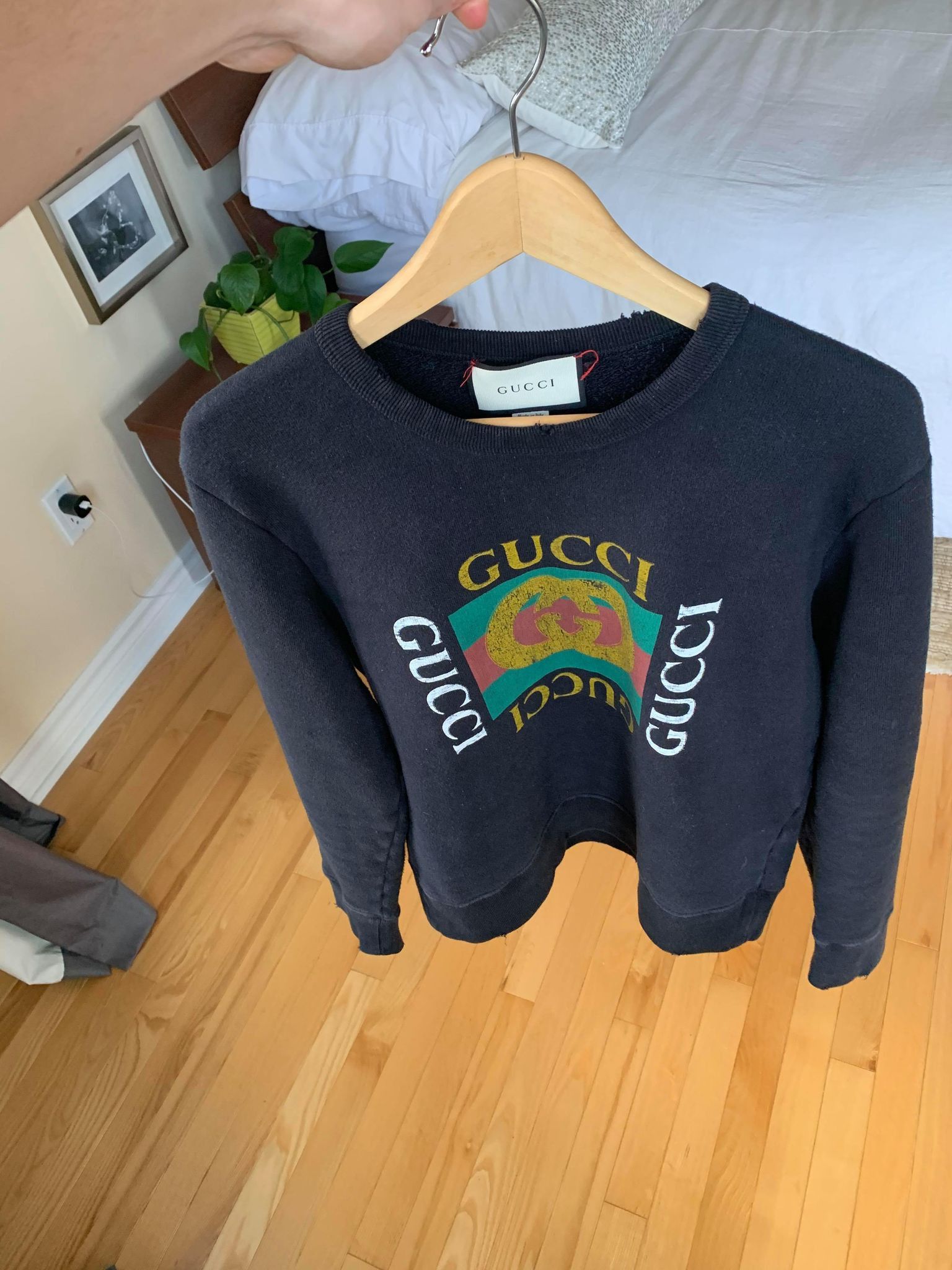 Gucci Gucci logo sweater size small Size US S / EU 44-46 / 1 - 7 Thumbnail