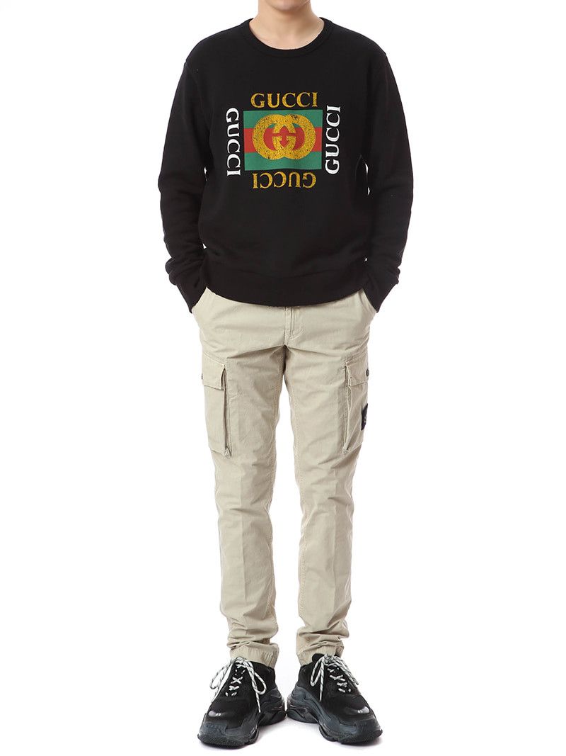 Gucci Gucci logo sweater size small Size US S / EU 44-46 / 1 - 17 Thumbnail