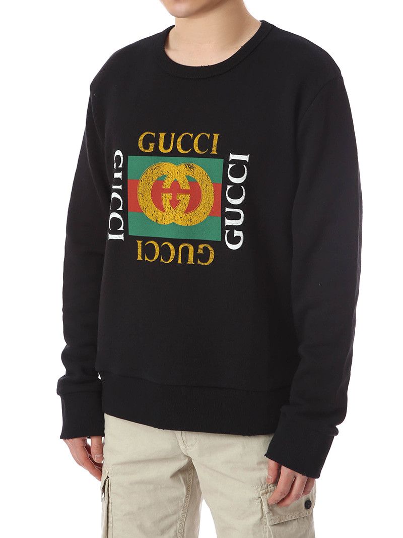 Gucci Gucci logo sweater size small Size US S / EU 44-46 / 1 - 18 Thumbnail