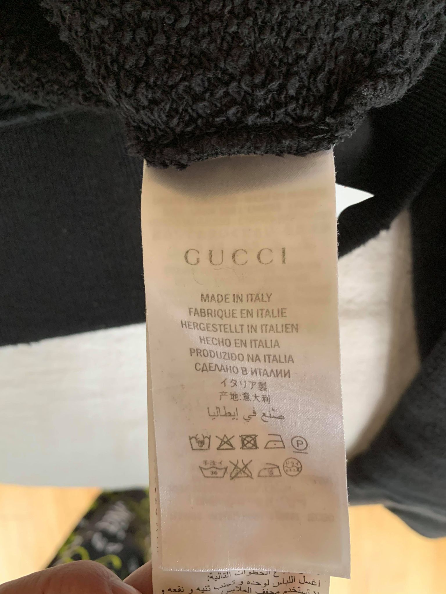 Gucci Gucci logo sweater size small Size US S / EU 44-46 / 1 - 10 Thumbnail