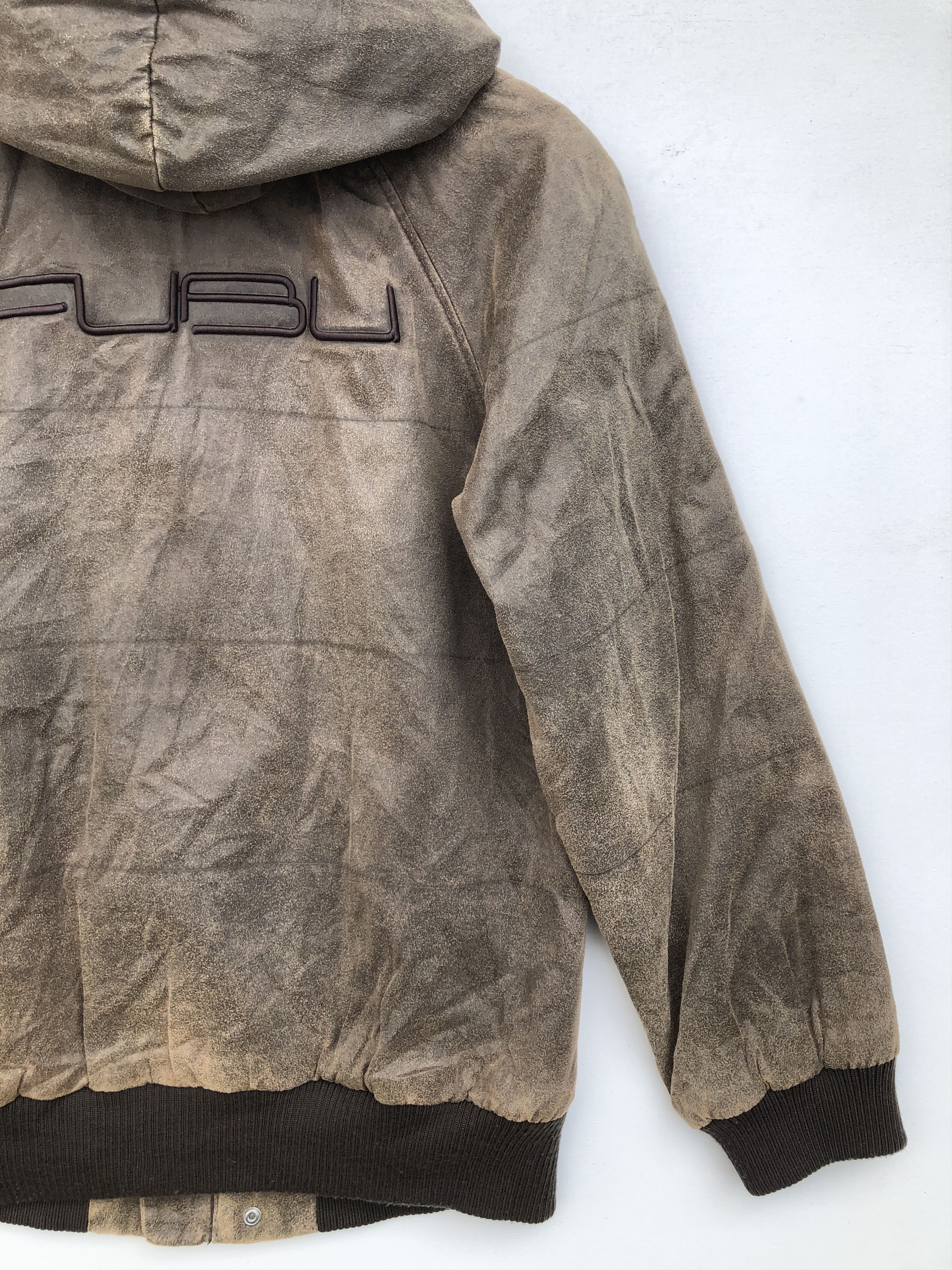 Fubu VINTAGE FUBU FAUX LEATHER HOODED JACKET Size US M / EU 48-50 / 2 - 3 Thumbnail