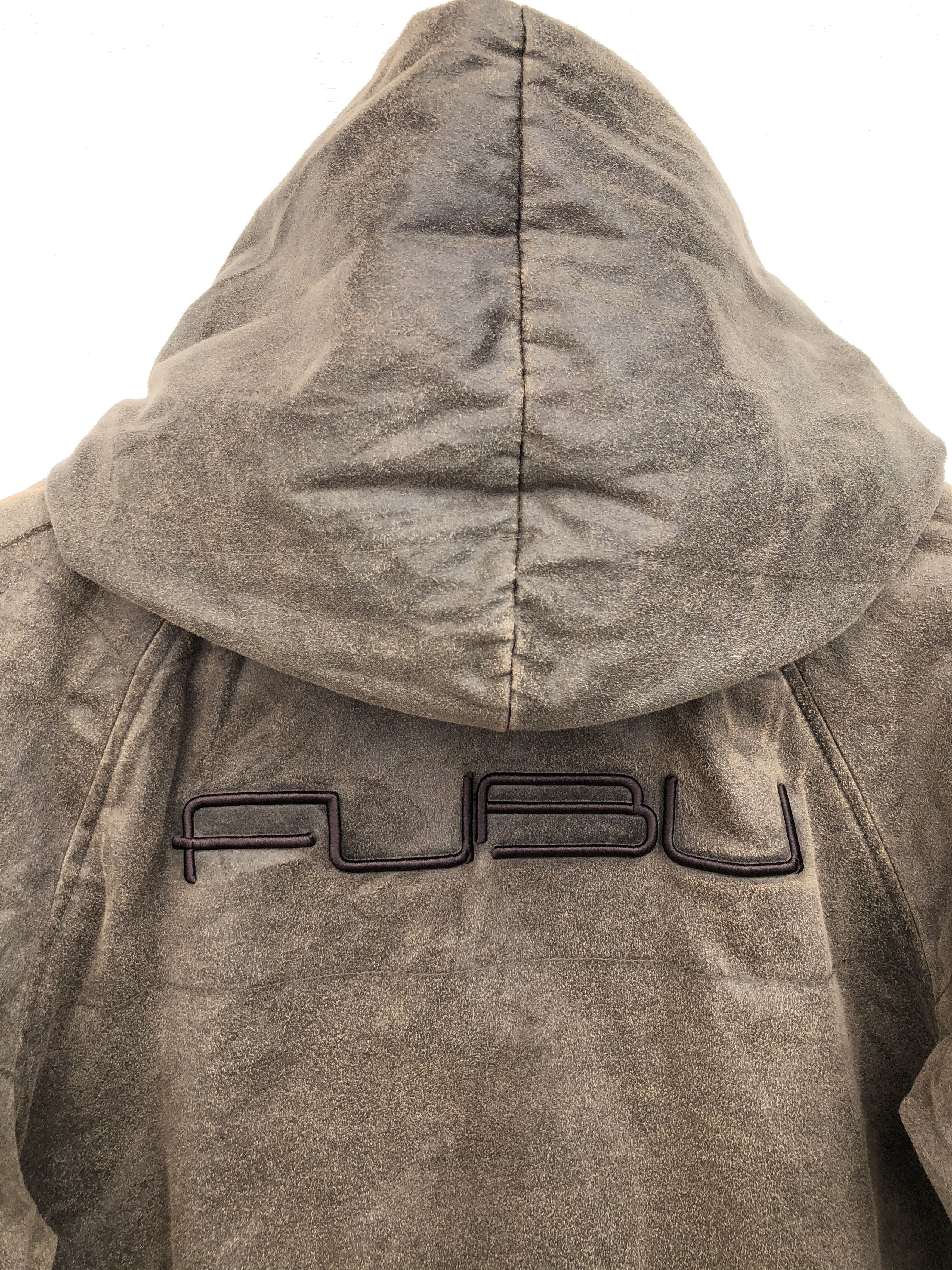 Fubu VINTAGE FUBU FAUX LEATHER HOODED JACKET Size US M / EU 48-50 / 2 - 5 Thumbnail