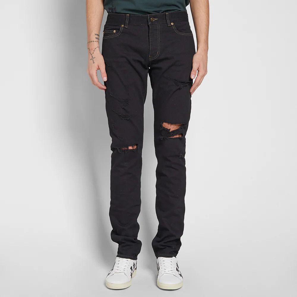 Hedi Slimane × Saint Laurent Paris Saint Laurent Trash D02 x Hedi slimane size 30 Size US 30 / EU 46 - 8 Thumbnail