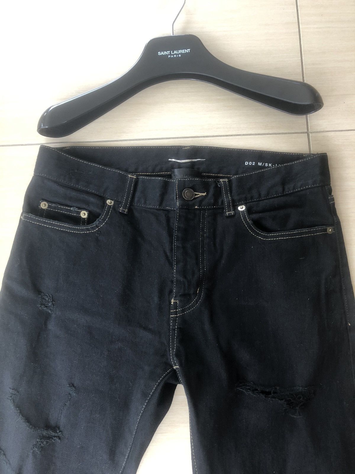 Hedi Slimane × Saint Laurent Paris Saint Laurent Trash D02 x Hedi slimane size 30 Size US 30 / EU 46 - 15 Thumbnail