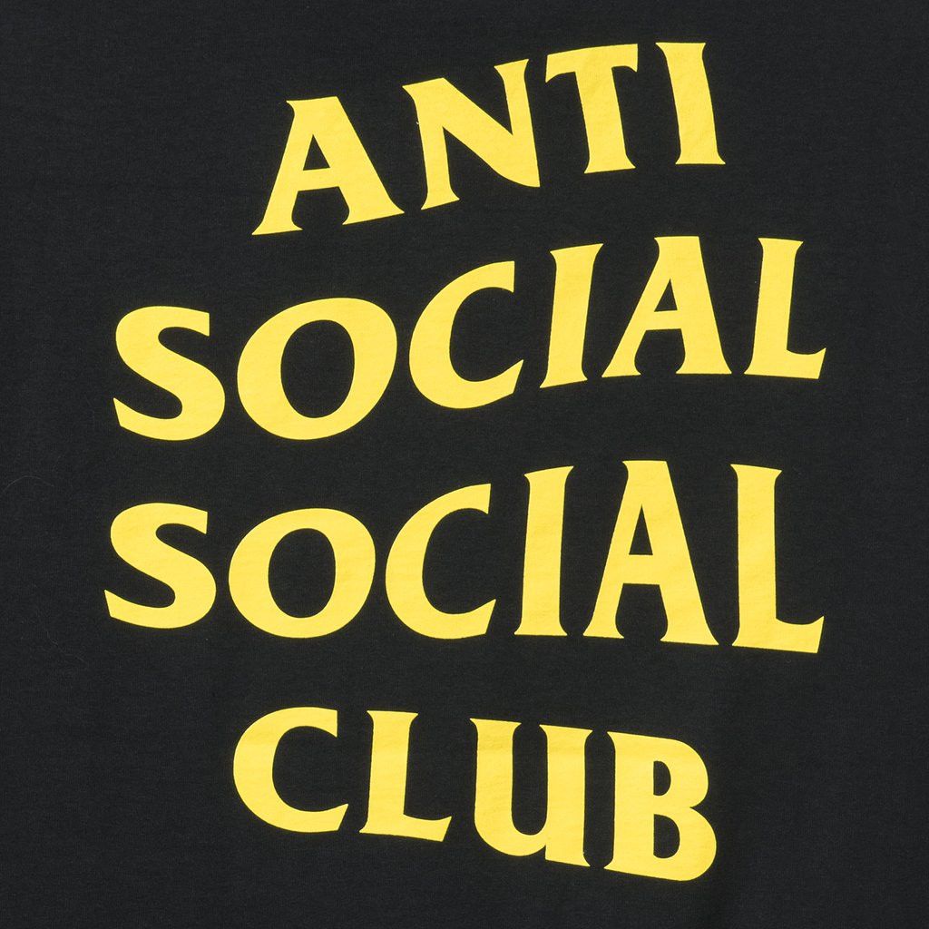 Anti Social Social Club × Other DS Red DHL X ASSC Yellow Logo Black Tee Supreme bape kith Size US M / EU 48-50 / 2 - 3 Thumbnail