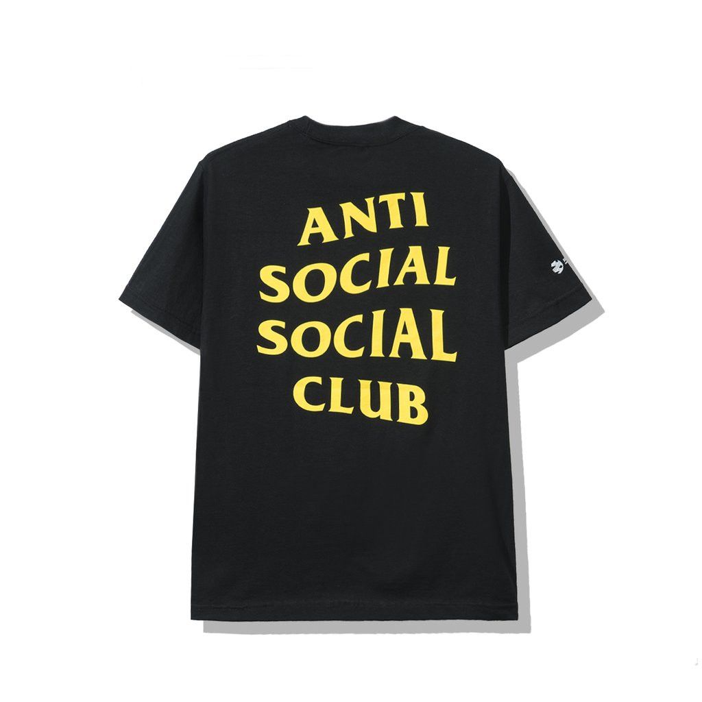 Anti Social Social Club × Other DS Red DHL X ASSC Yellow Logo Black Tee Supreme bape kith Size US M / EU 48-50 / 2 - 7 Thumbnail
