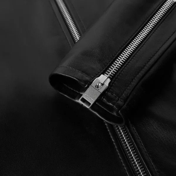 Hedi Slimane × Saint Laurent Paris Saint Laurent racer cafe biker jacket leather Size US S / EU 44-46 / 1 - 20 Thumbnail