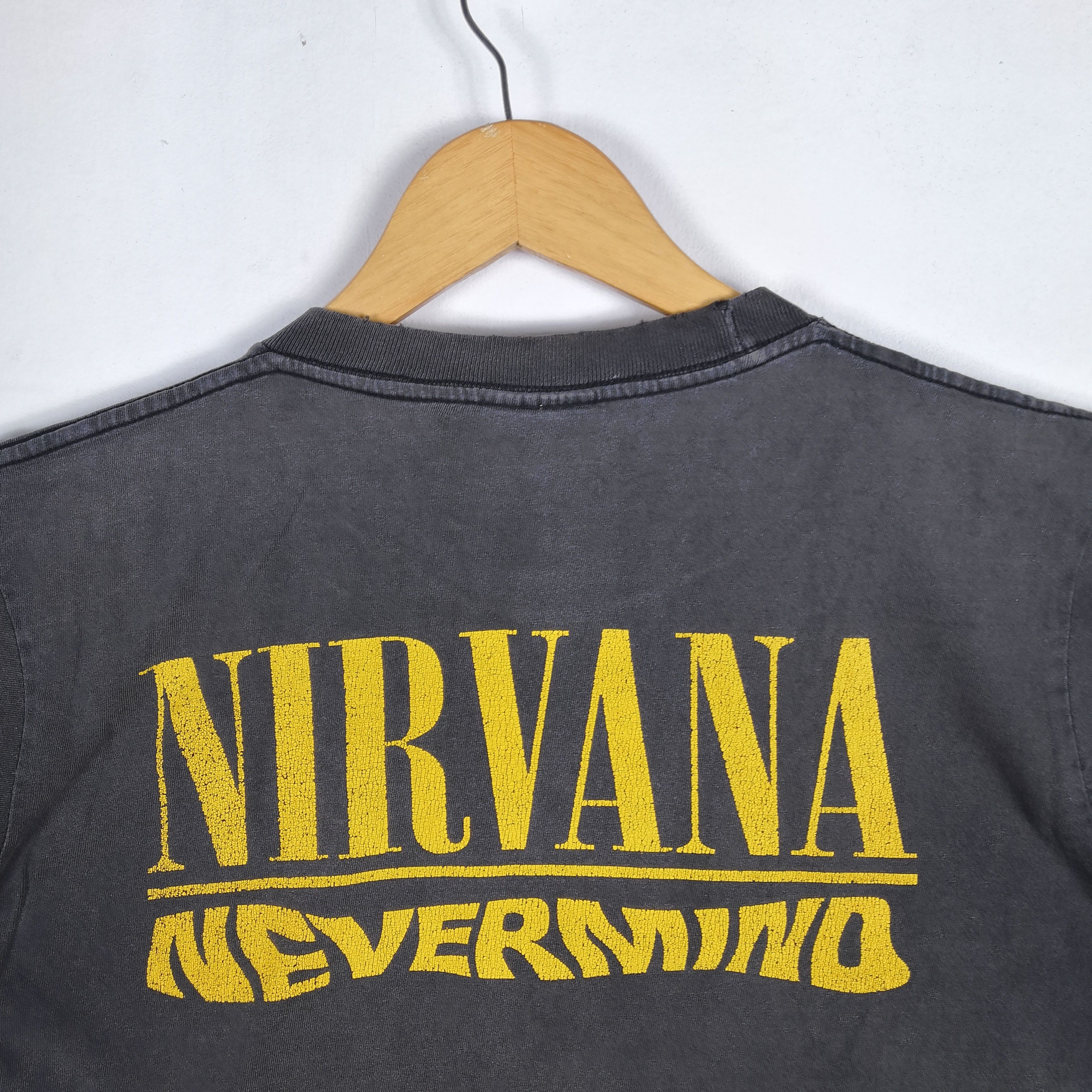 Band Tees Vintage 90s Nirvana T-Shirt Kurt Cobain Grunge Crewneck Tees Size US S / EU 44-46 / 1 - 4 Thumbnail