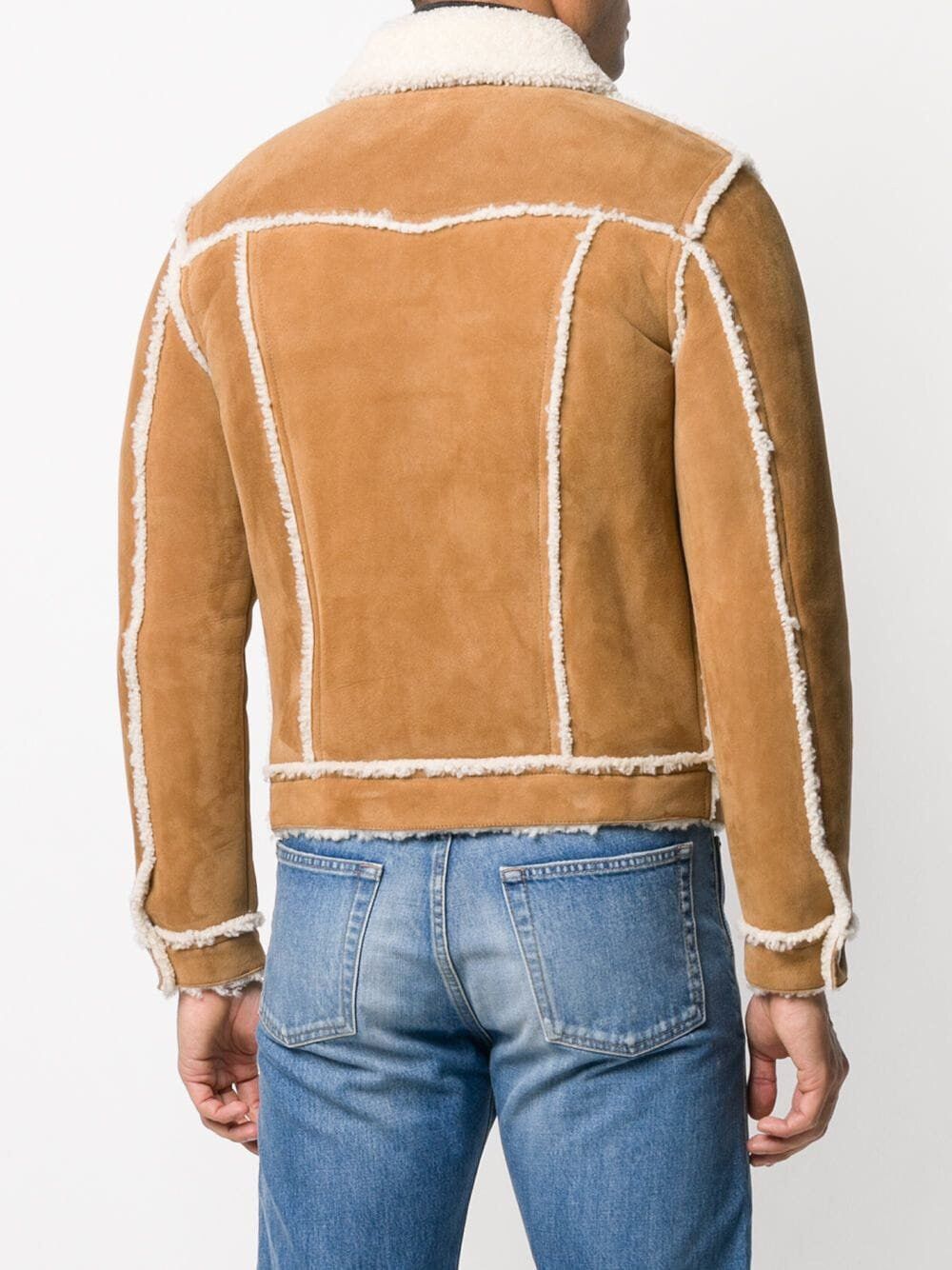 Hedi Slimane × Saint Laurent Paris Saint Laurent Brand new shearling leather jacket Size US S / EU 44-46 / 1 - 23 Thumbnail
