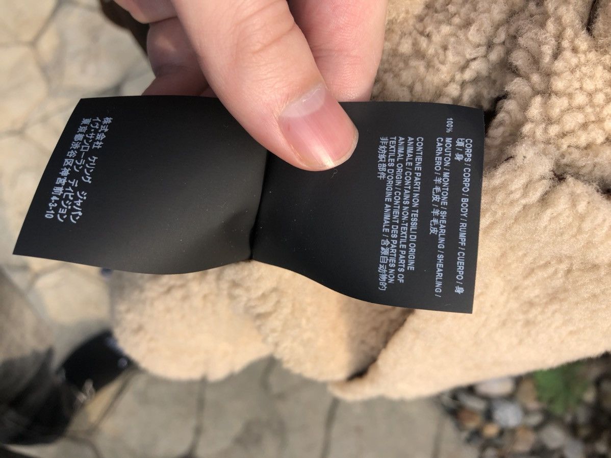 Hedi Slimane × Saint Laurent Paris Saint Laurent Brand new shearling leather jacket Size US S / EU 44-46 / 1 - 18 Thumbnail