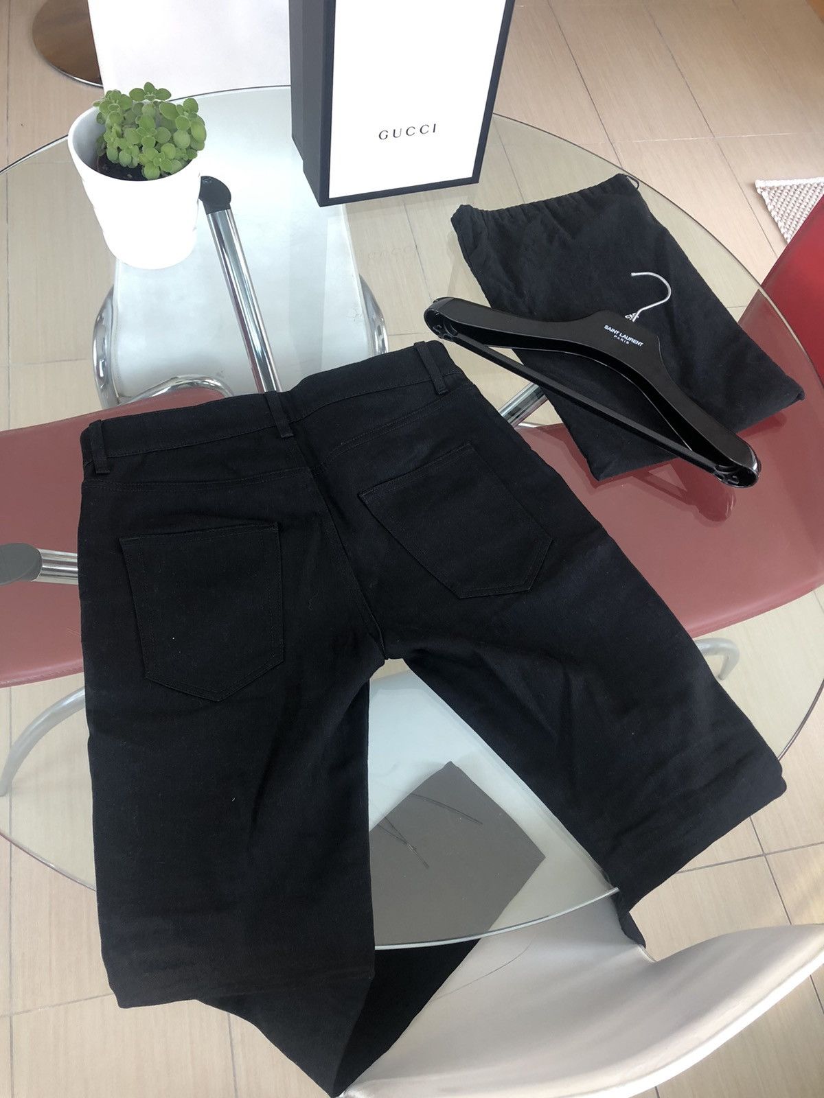 Saint Laurent Paris Saint Laurent Black D02 size 30 Size US 30 / EU 46 - 10 Thumbnail