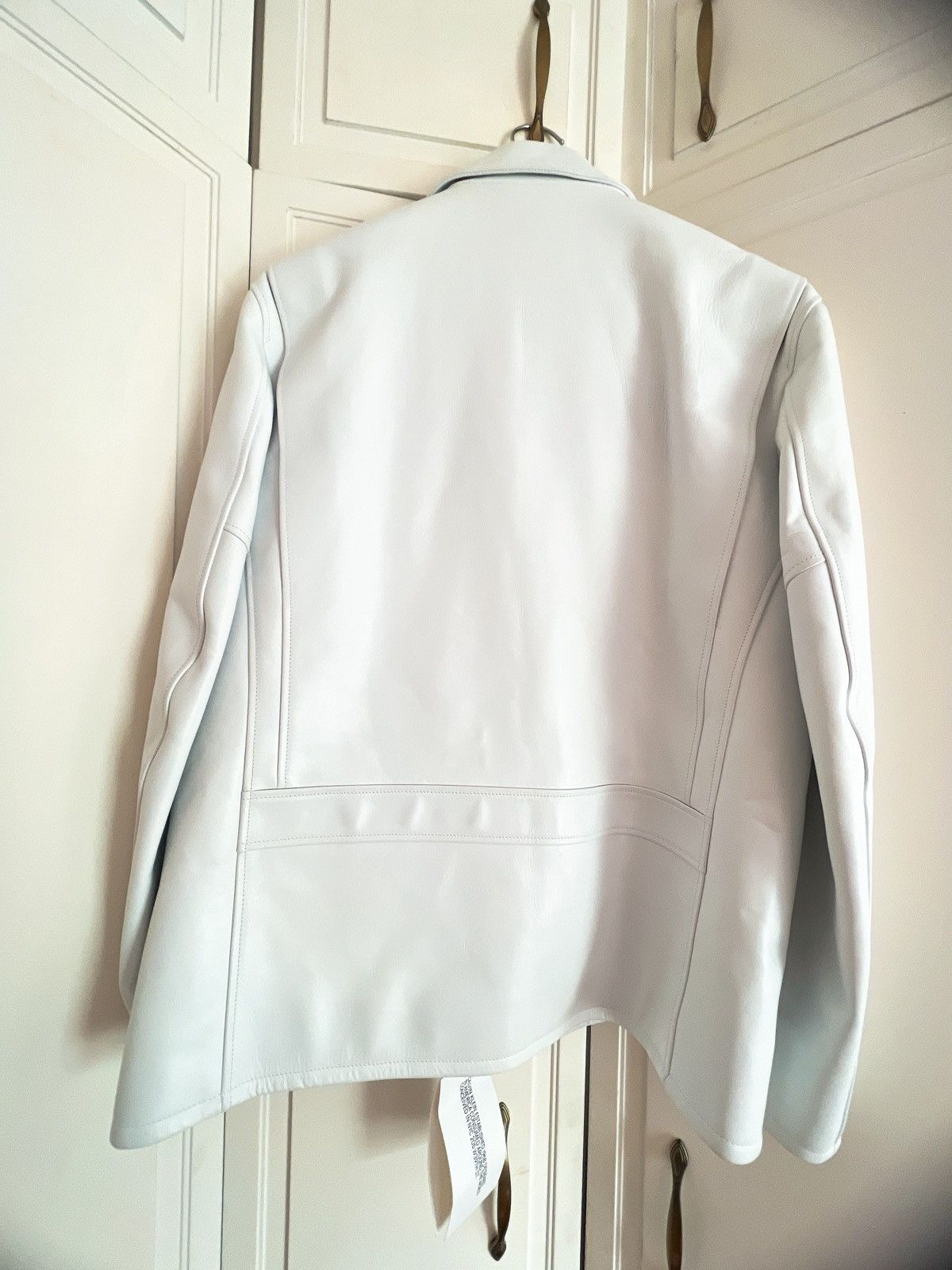 Calvin Klein × Calvin Klein 205W39NYC × Raf Simons 🔥 Raf Simons Calvin Klein 205W39NYC policeman leather jacket Size US M / EU 48-50 / 2 - 2 Thumbnail