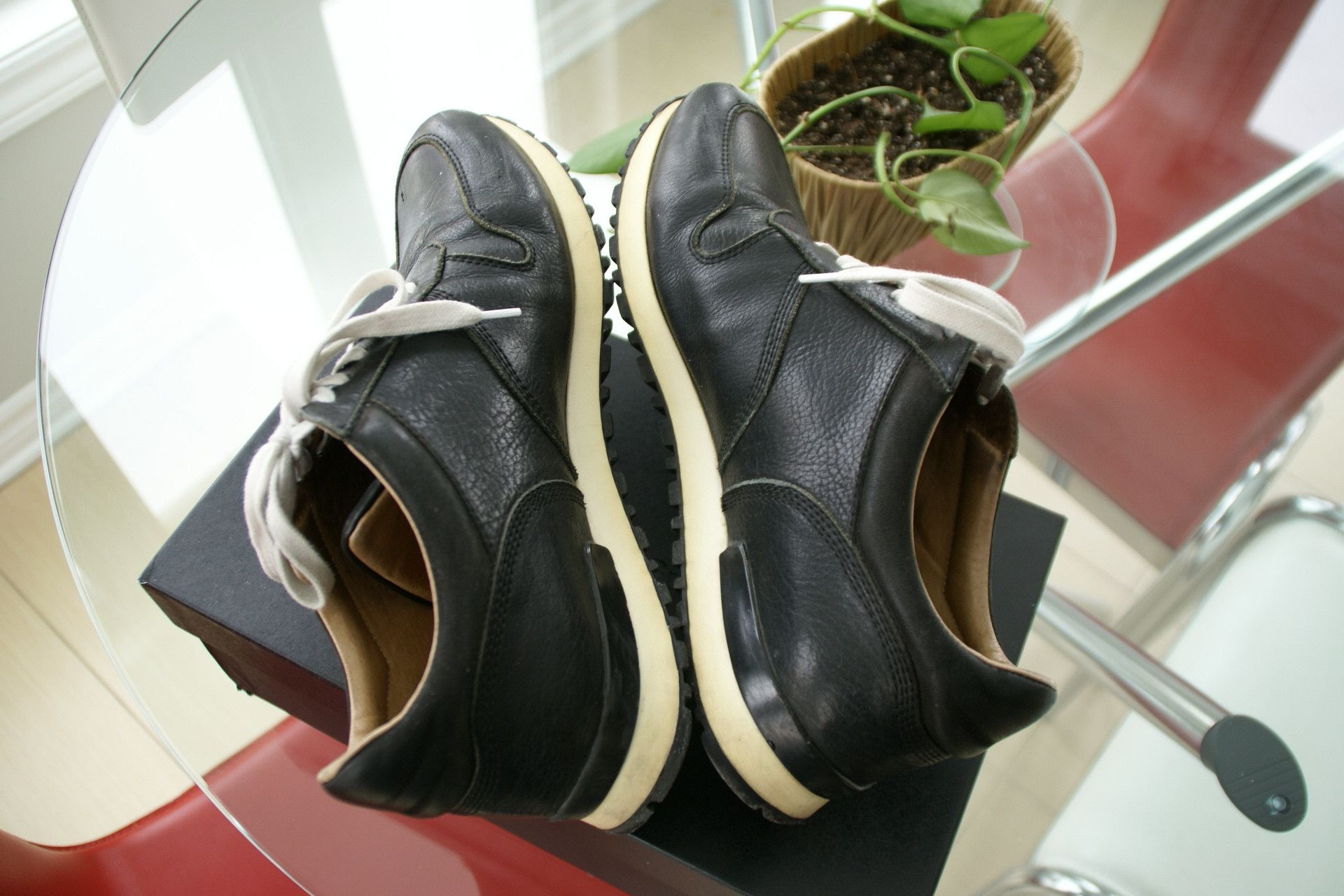 Wings + Horns Wings horns leather trainer size 9,5 (42) Size US 9.5 / EU 42-43 - 5 Thumbnail
