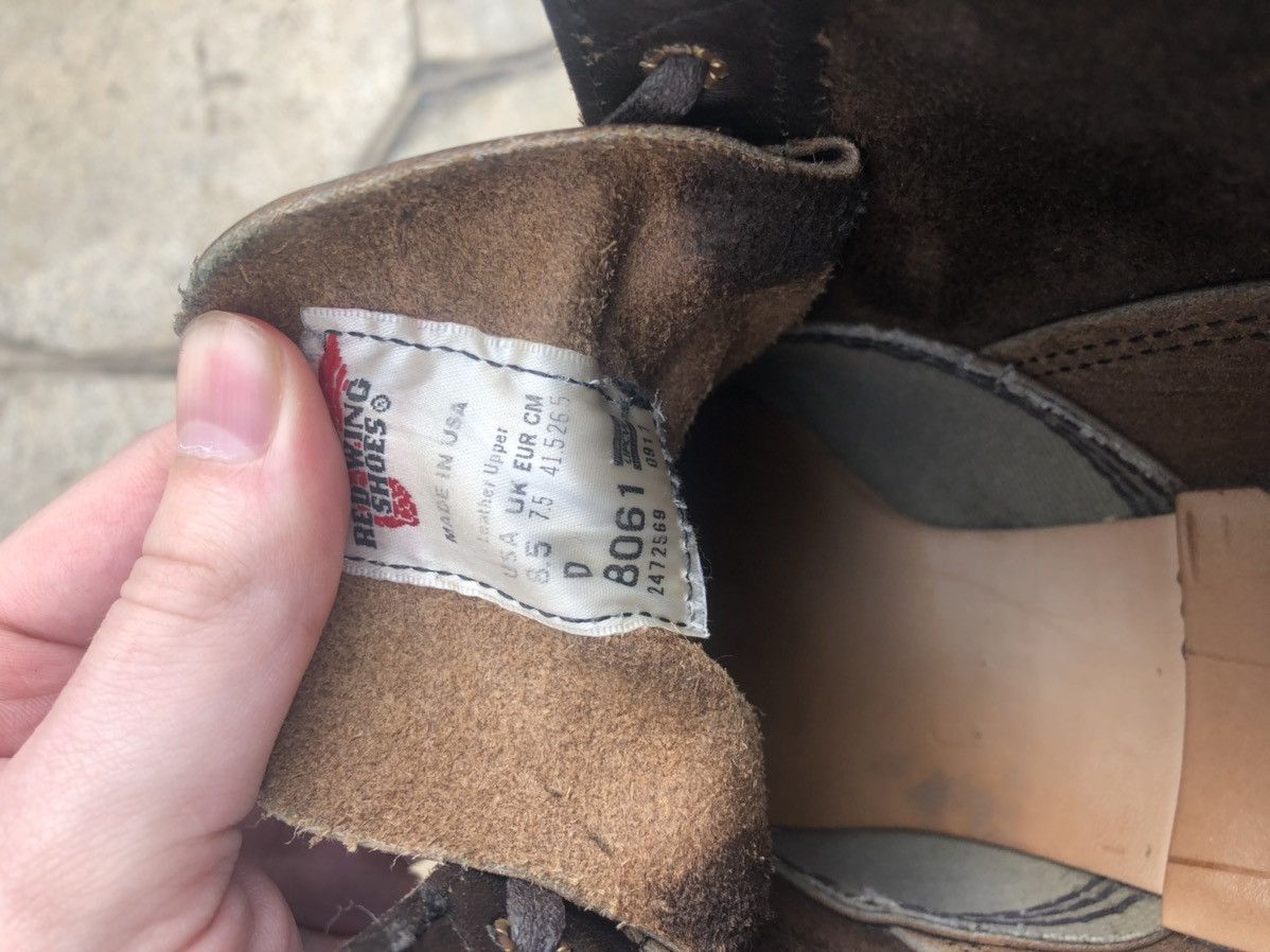 Red Wing Red wing 8061 boots size 8.5 Size US 8.5 / EU 41-42 - 6 Thumbnail