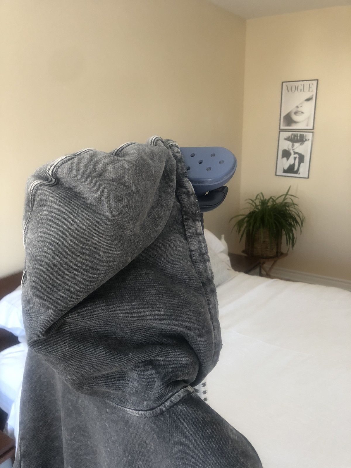 Hedi Slimane × Saint Laurent Paris Saint Laurent Grey Logo Hoodie size small Size US S / EU 44-46 / 1 - 9 Thumbnail