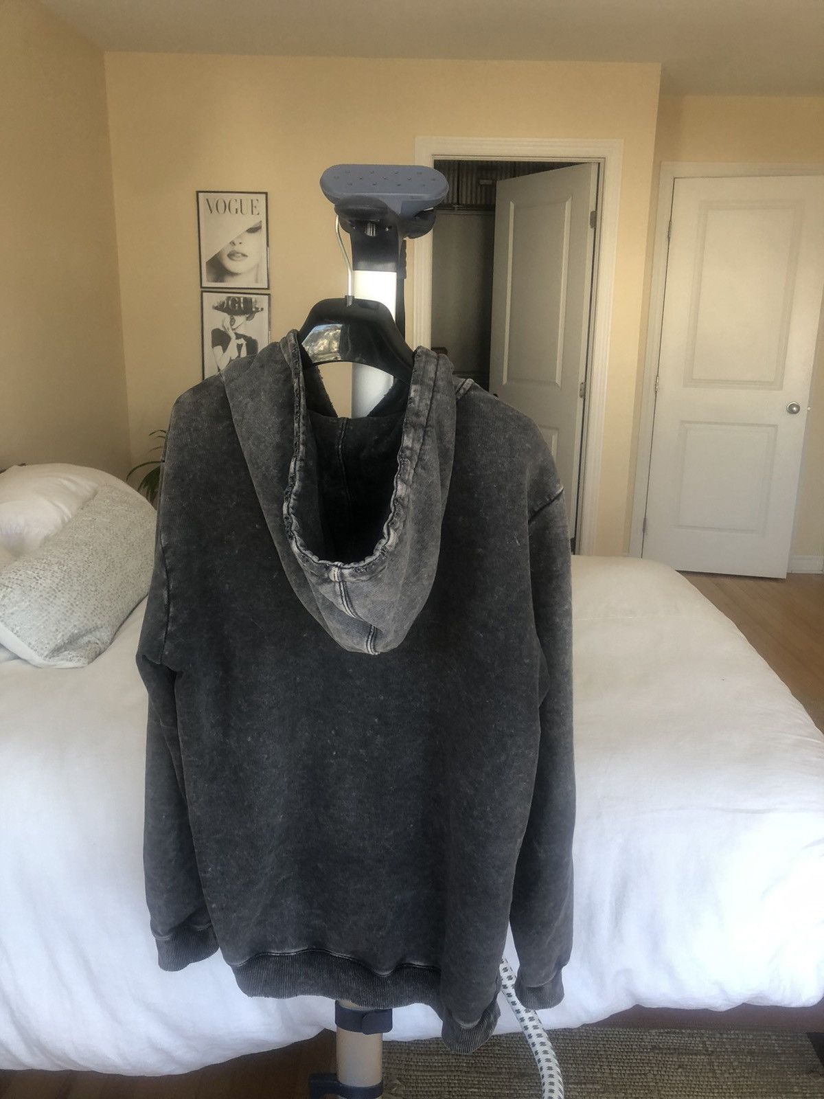 Hedi Slimane × Saint Laurent Paris Saint Laurent Grey Logo Hoodie size small Size US S / EU 44-46 / 1 - 10 Thumbnail