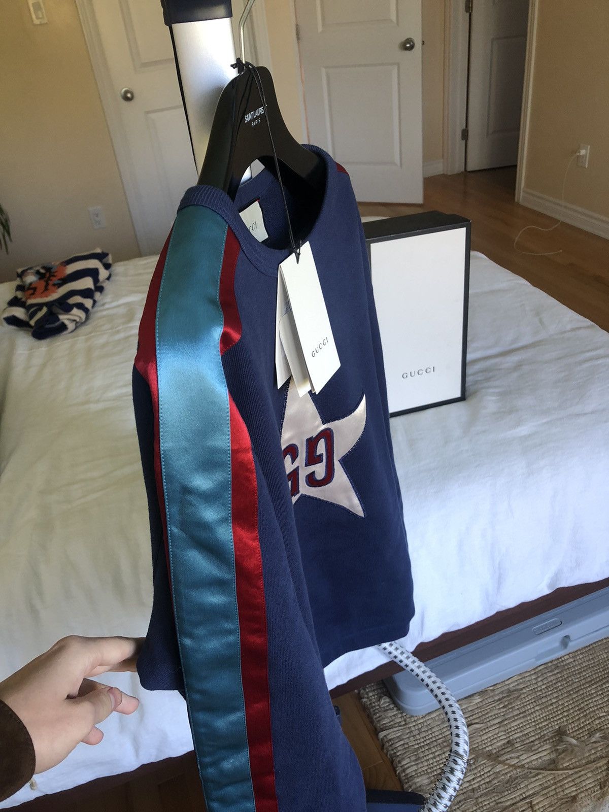 Gucci Gucci GG monogram logo sweater shirt size small Size US S / EU 44-46 / 1 - 7 Thumbnail