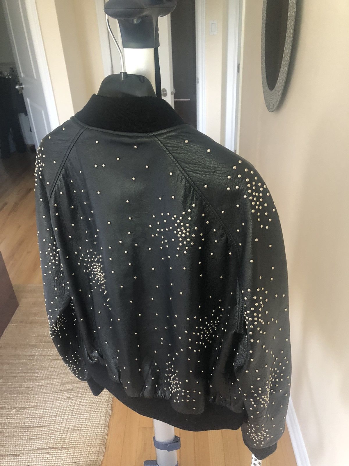 Hedi Slimane × Saint Laurent Paris Saint Laurent x Hedi Slimane studded leather teddy jacket Size US S / EU 44-46 / 1 - 4 Thumbnail