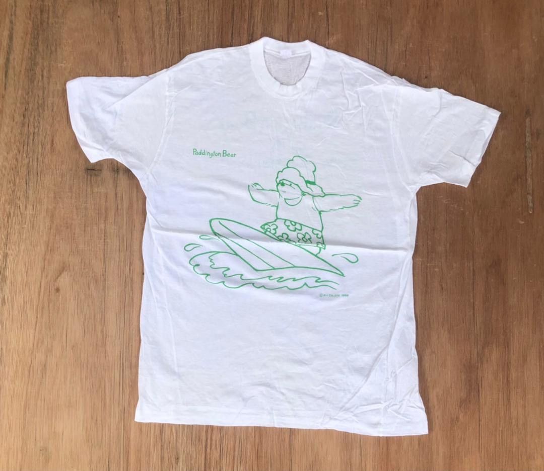 Vintage vintage tee Paddington bear in summer D1 Size US L / EU 52-54 / 3 - 1 Thumbnail