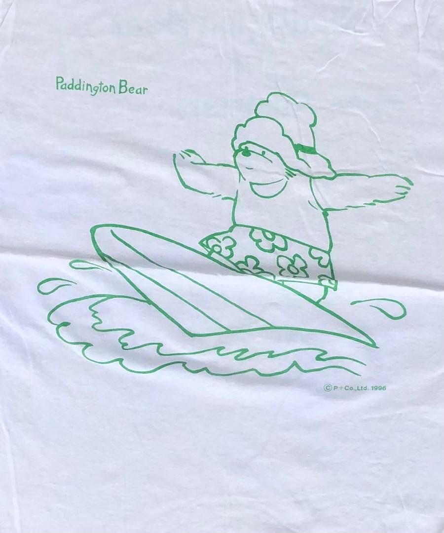 Vintage vintage tee Paddington bear in summer D1 Size US L / EU 52-54 / 3 - 2 Thumbnail