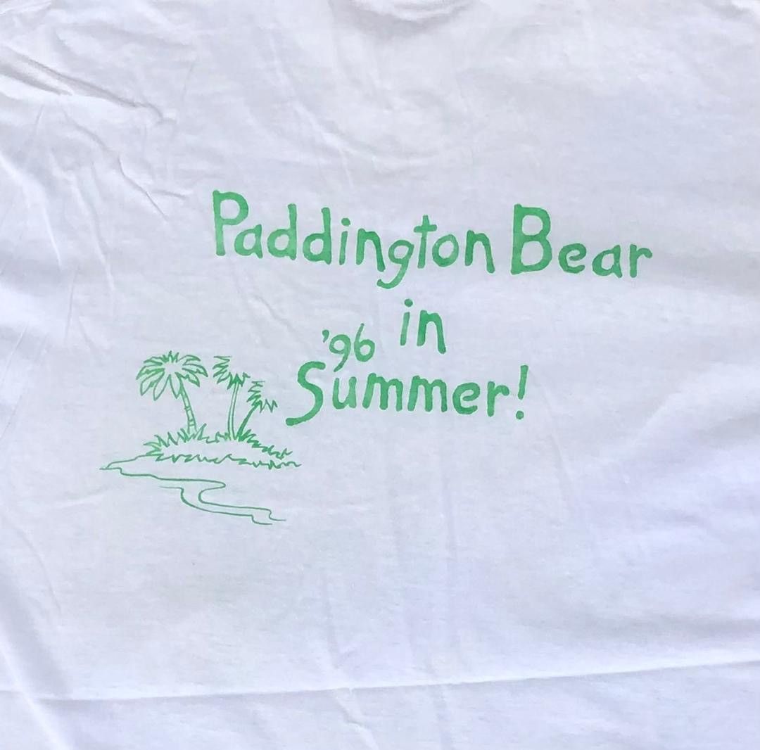 Vintage vintage tee Paddington bear in summer D1 Size US L / EU 52-54 / 3 - 4 Thumbnail