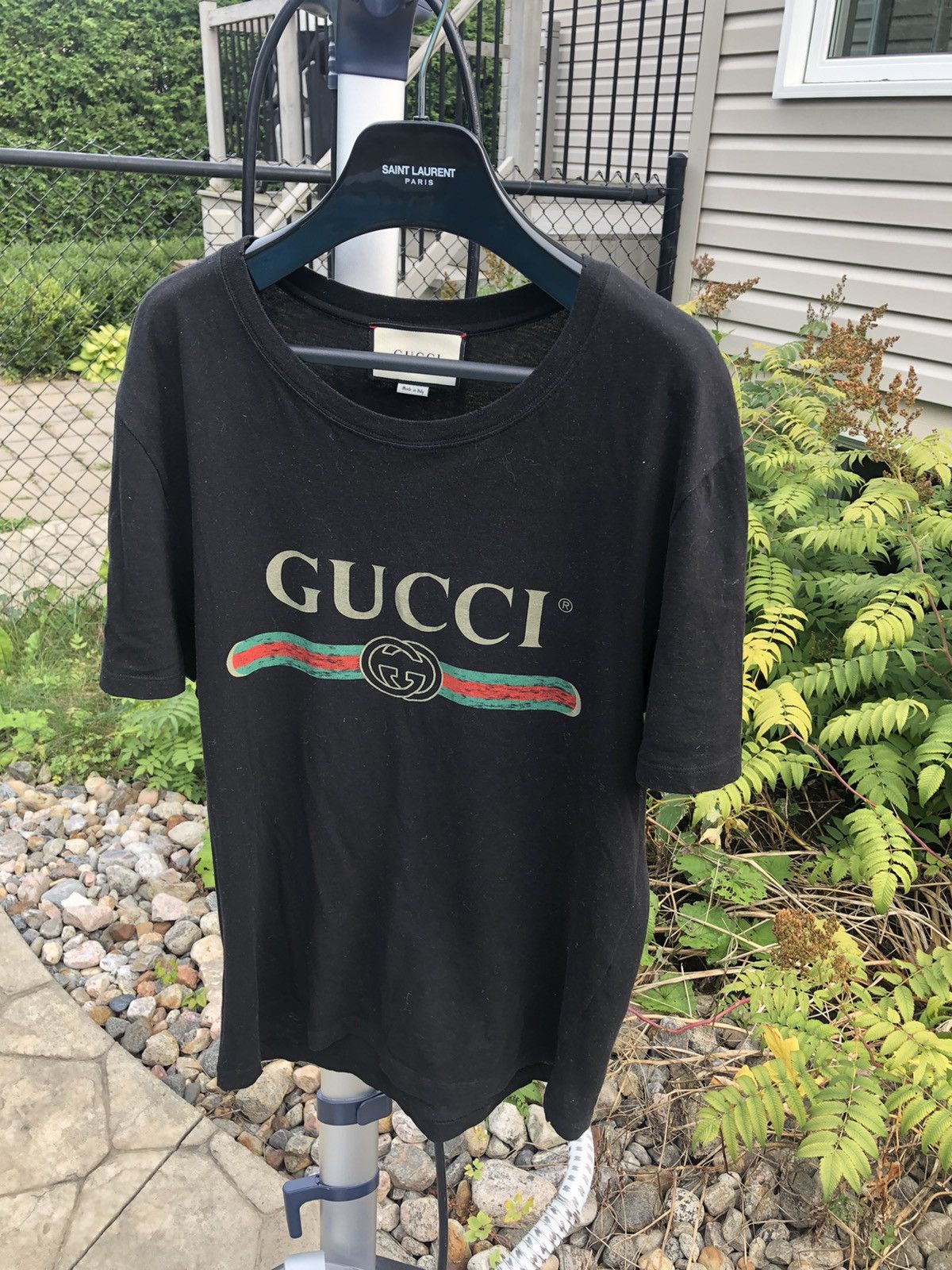 Gucci Gucci GG monogram Logo tee shirt Size US S / EU 44-46 / 1 - 2 Thumbnail