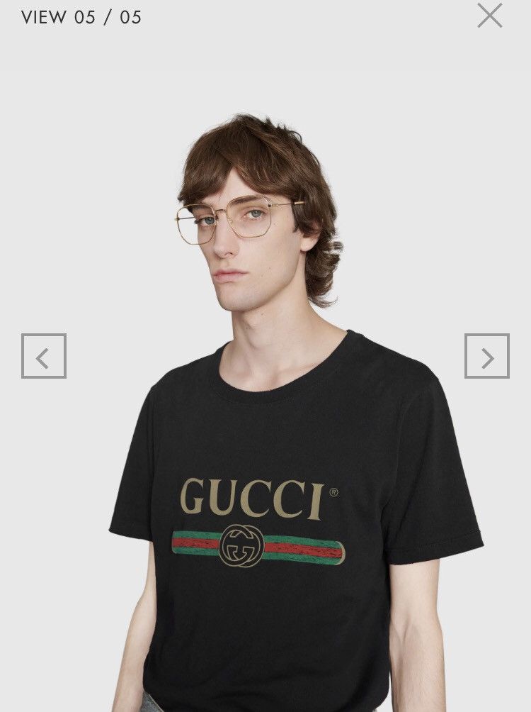 Gucci Gucci GG monogram Logo tee shirt Size US S / EU 44-46 / 1 - 14 Thumbnail