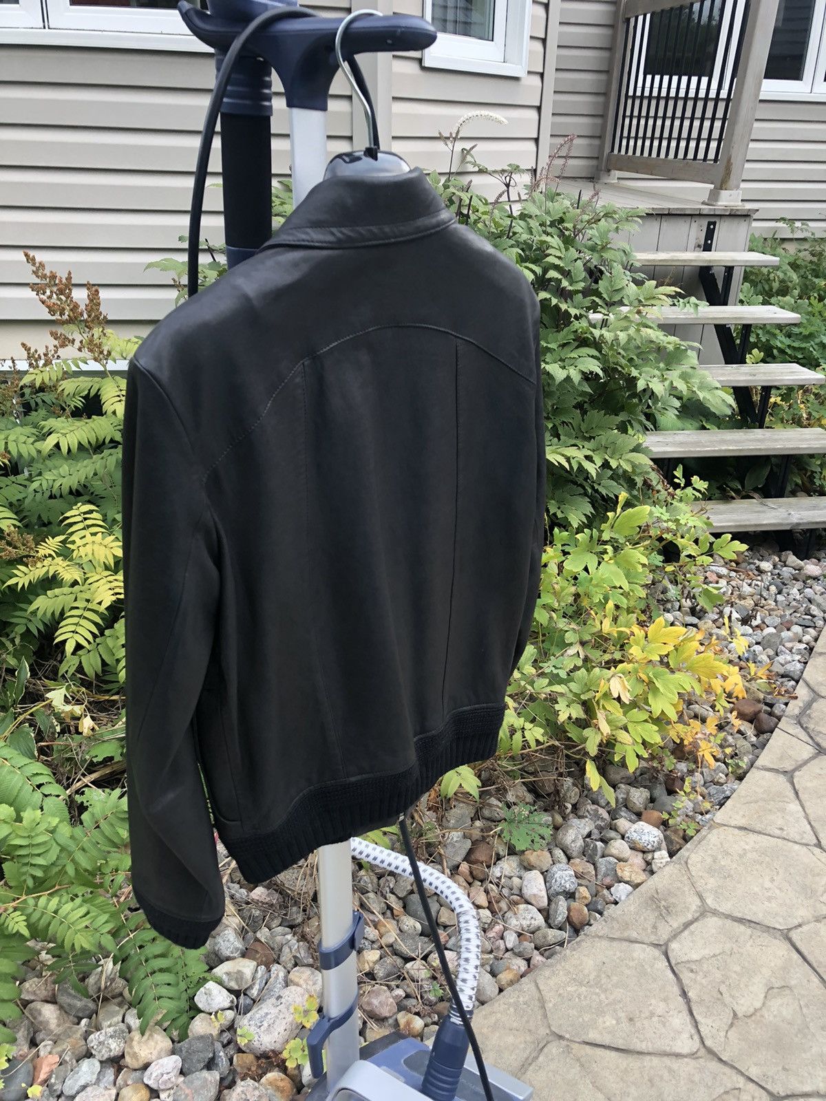 Hedi Slimane × Saint Laurent Paris Saint Laurent Stud leather jacket zip Size US S / EU 44-46 / 1 - 4 Thumbnail
