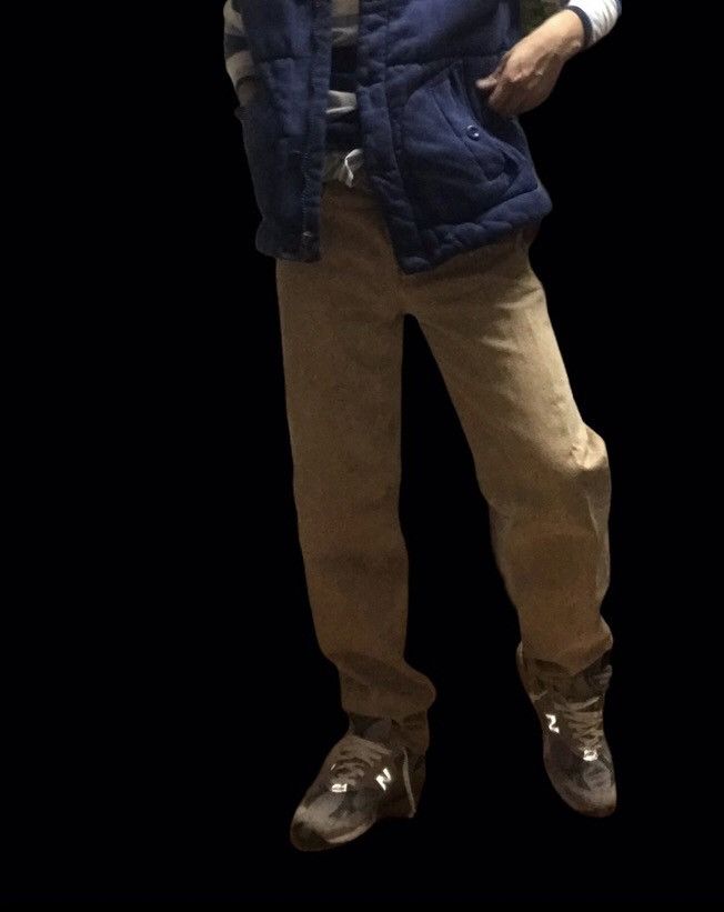 Guess × Vintage × Wrangler Vintage 90s guess baggy slim 36x33 sand Size US 34 / EU 50 - 4 Thumbnail